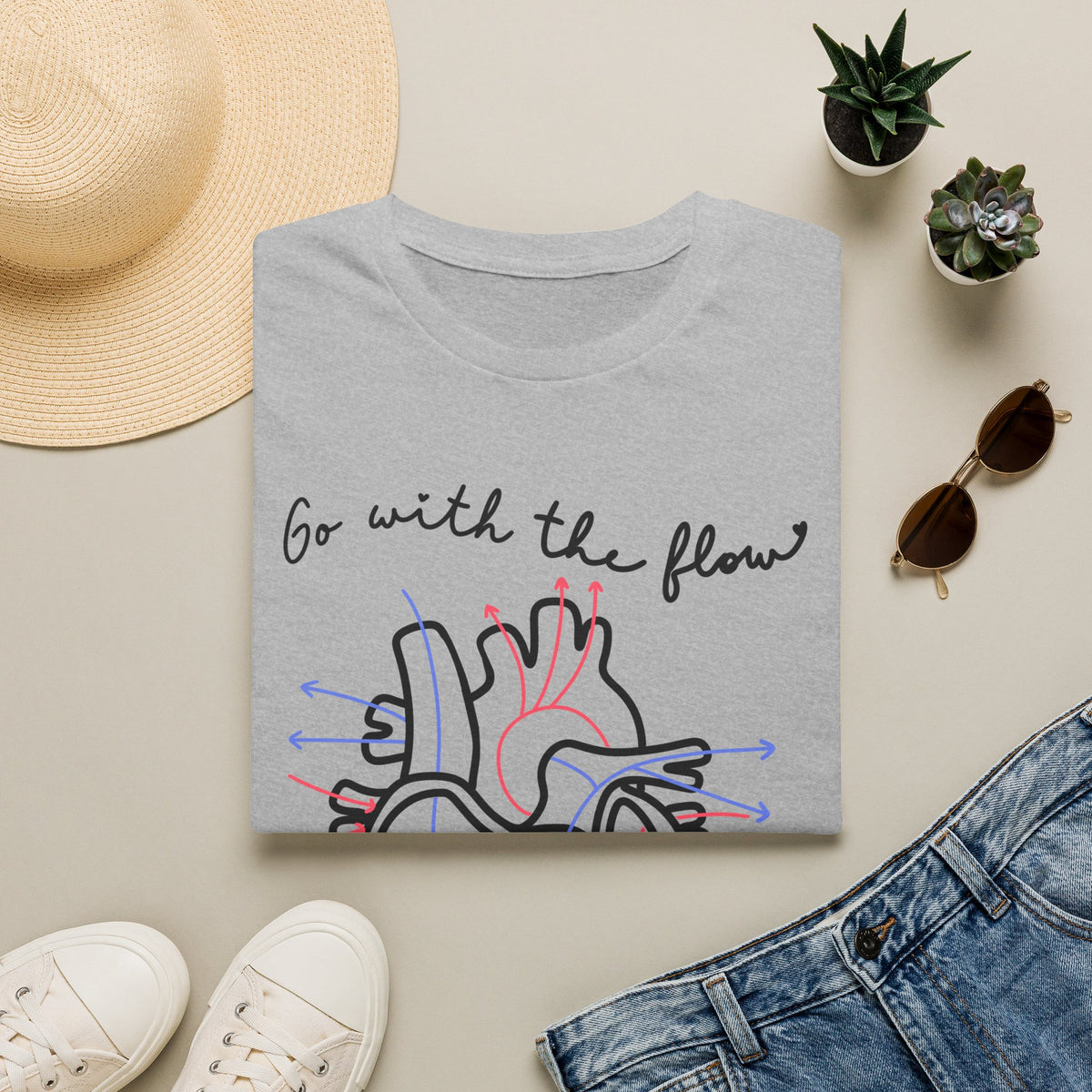 FRONT ONLY Go With The Flow Shirt