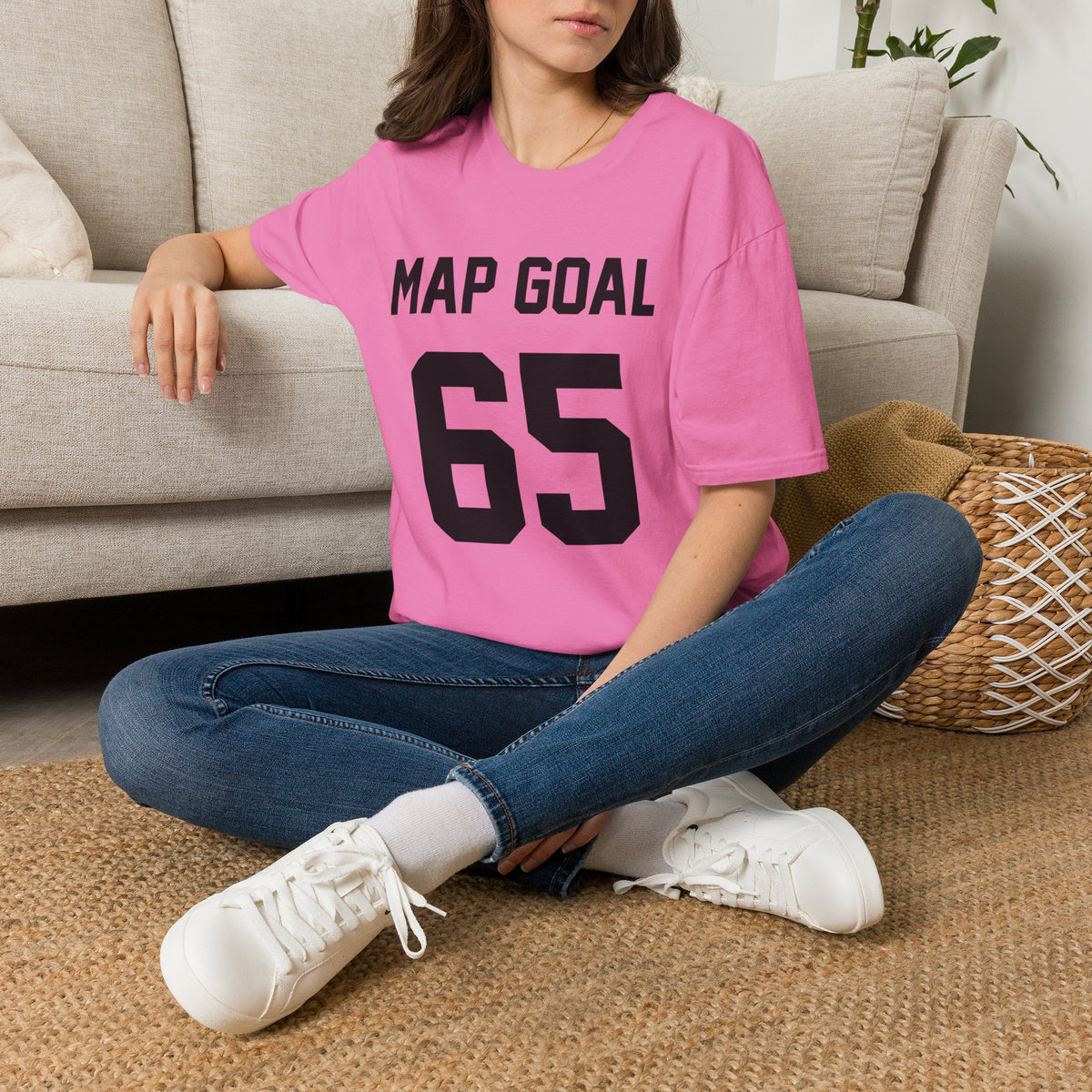 FRONT ONLY MAP Goal 65 Shirt