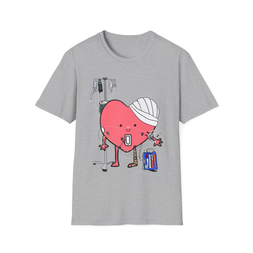 FRONT ONLY Post Op Heart Shirt
