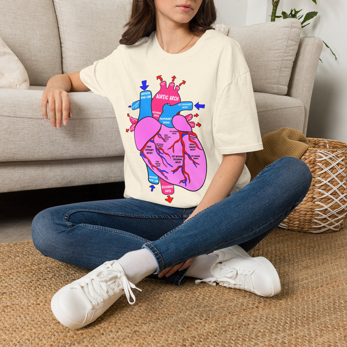 FRONT ONLY Coronary Arteries Shirt