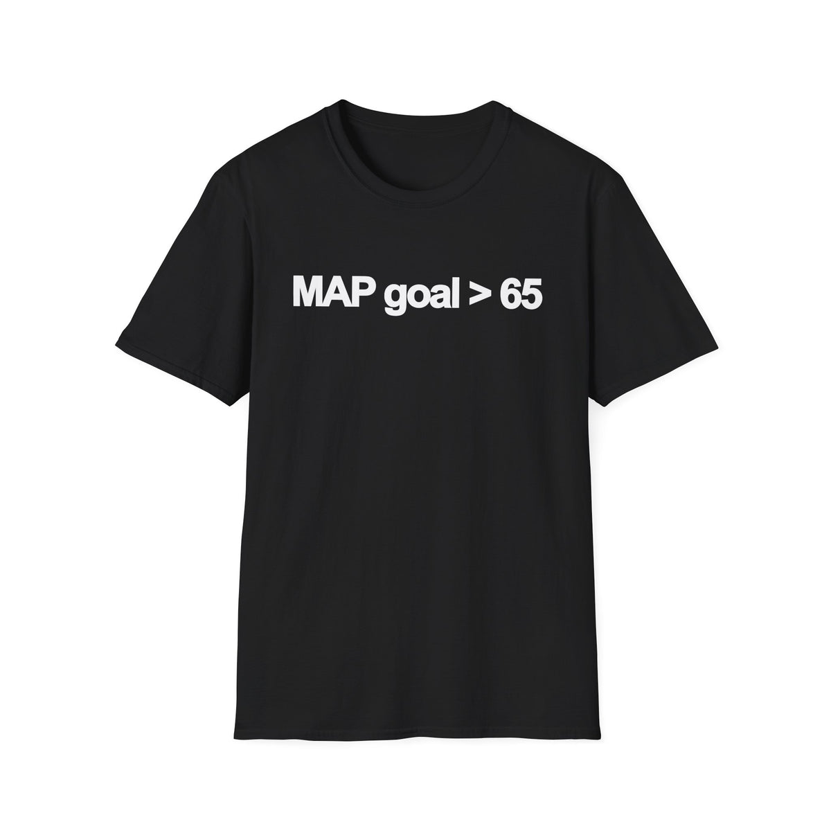 FRONT ONLY MAP Goal > 65 Shirt