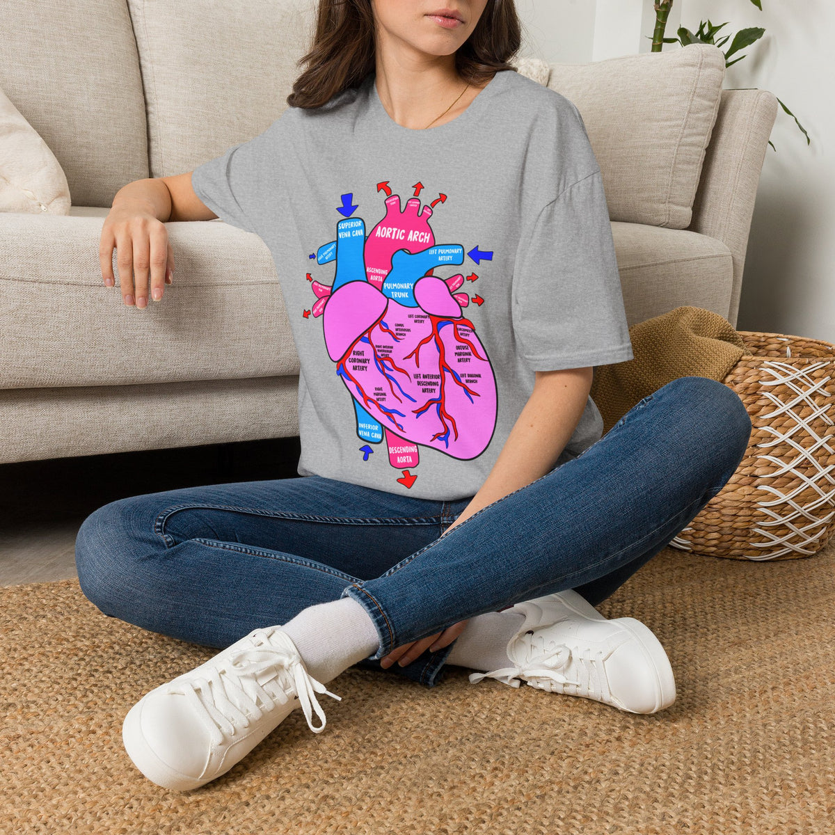 FRONT ONLY Coronary Arteries Shirt