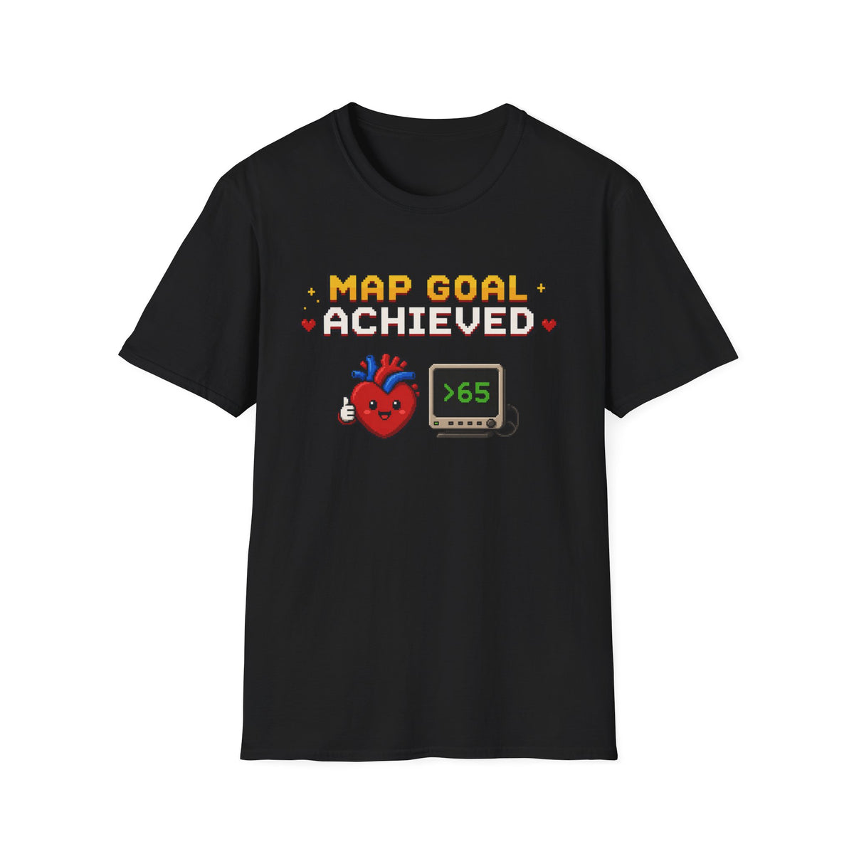 FRONT ONLY MAP Goal Achieved Shirt