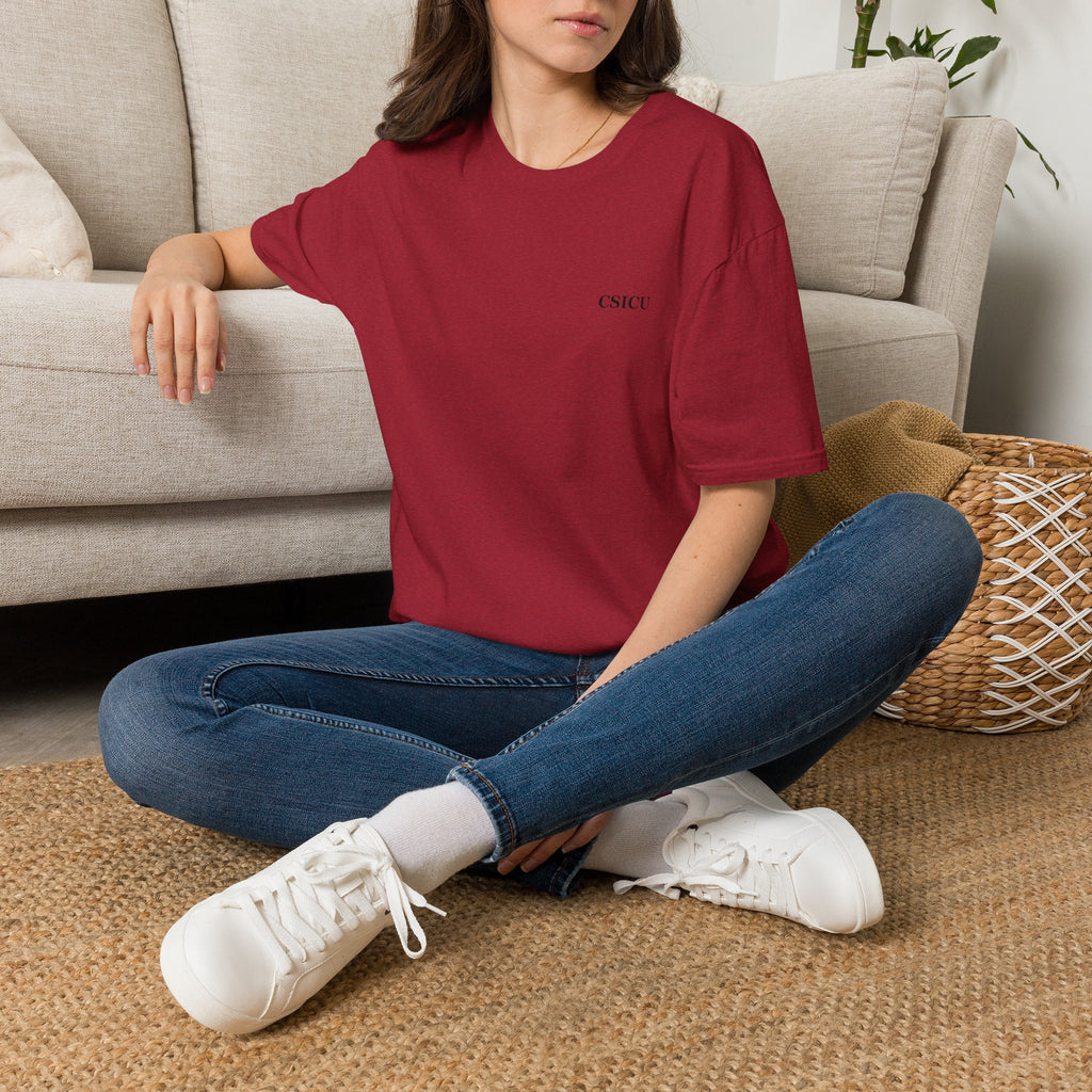 CSICU Labeled Heart Shirt