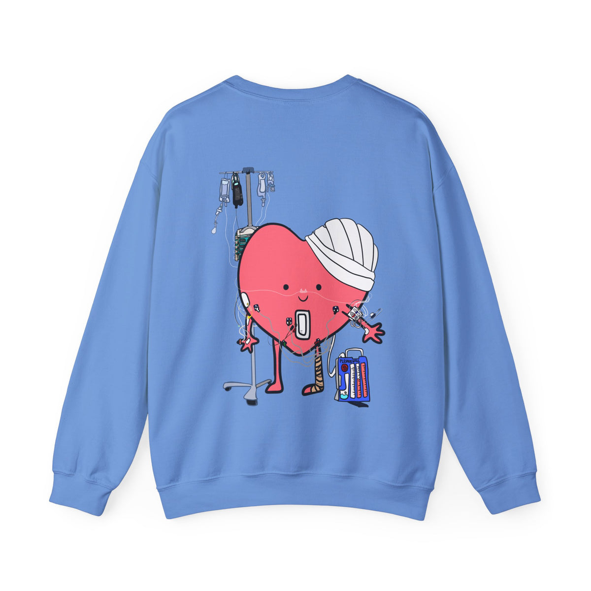 Post Op Heart Sweater