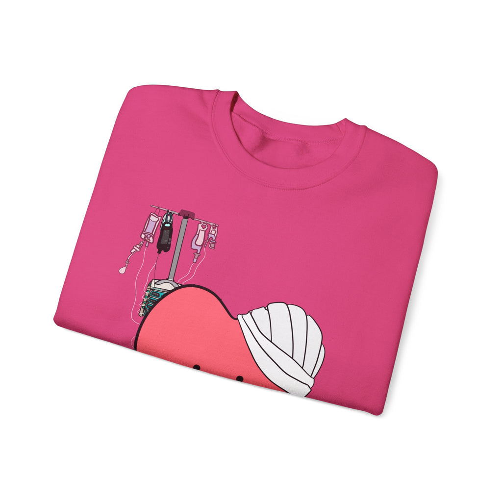 FRONT ONLY Post Op Heart Sweater