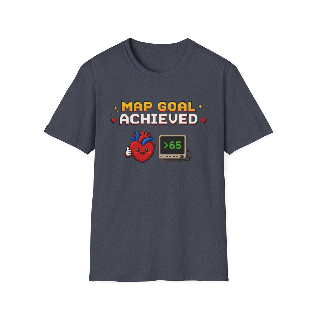 FRONT ONLY MAP Goal Achieved Shirt