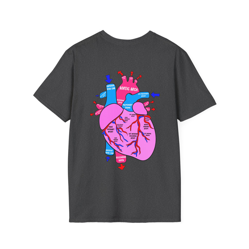 CSICU Labeled Heart Shirt