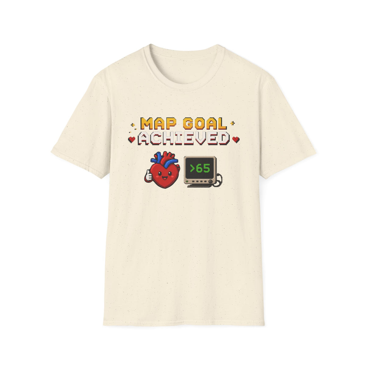 FRONT ONLY MAP Goal Achieved Shirt