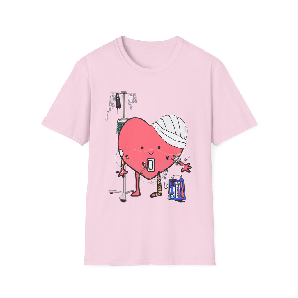 FRONT ONLY Post Op Heart Shirt