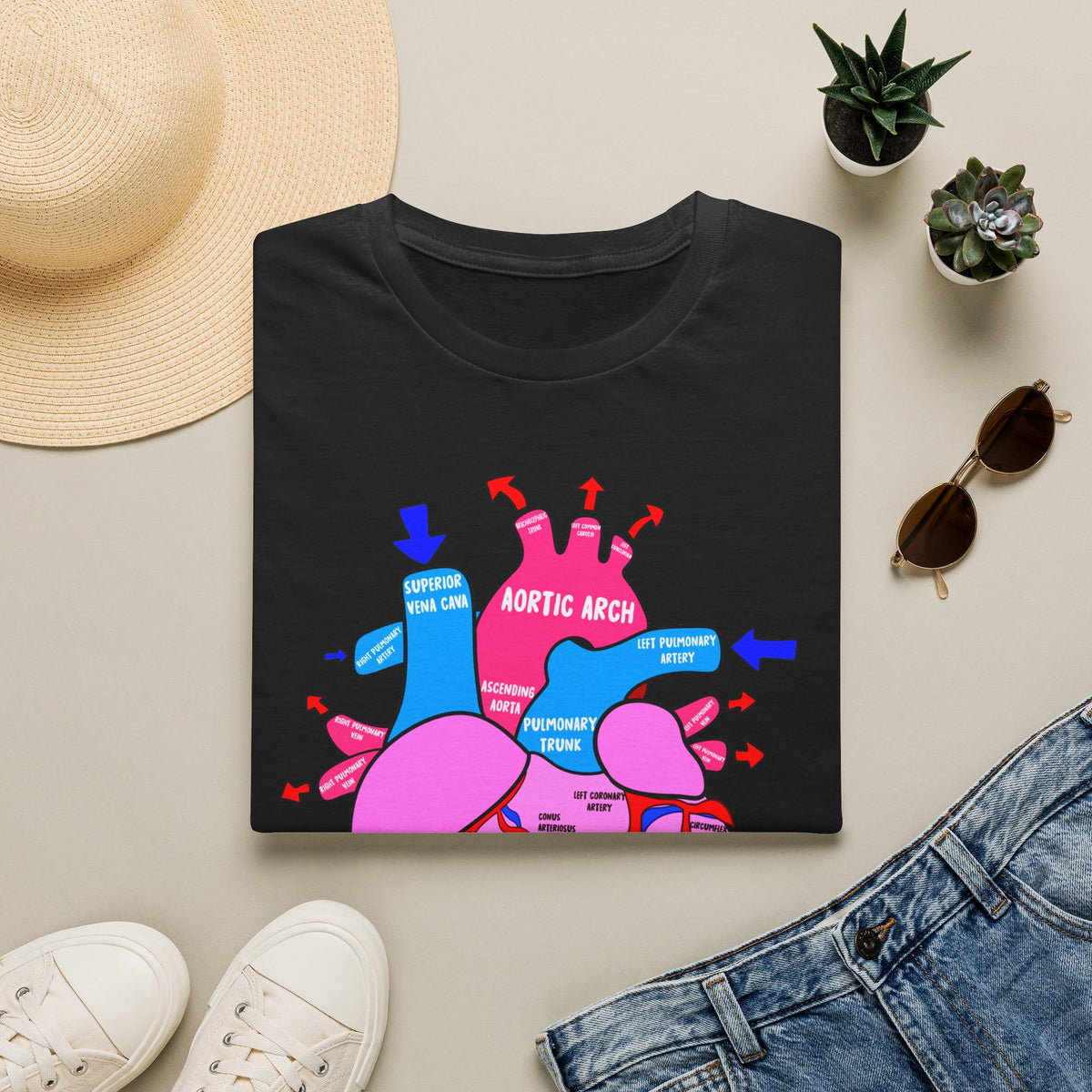 FRONT ONLY Coronary Arteries Shirt