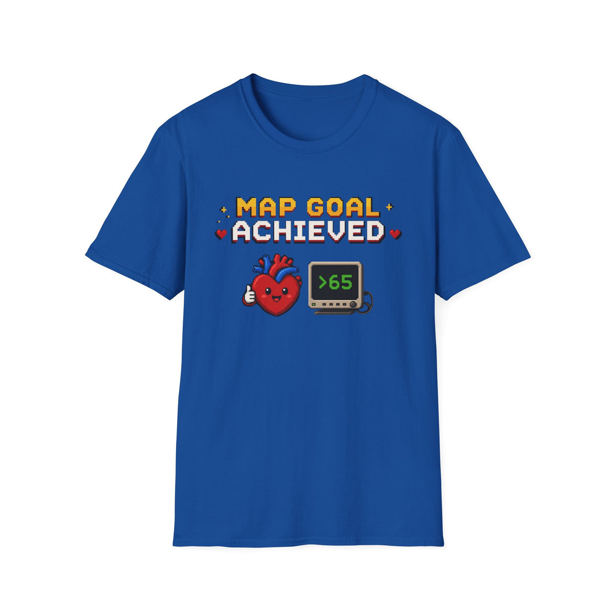 FRONT ONLY MAP Goal Achieved Shirt