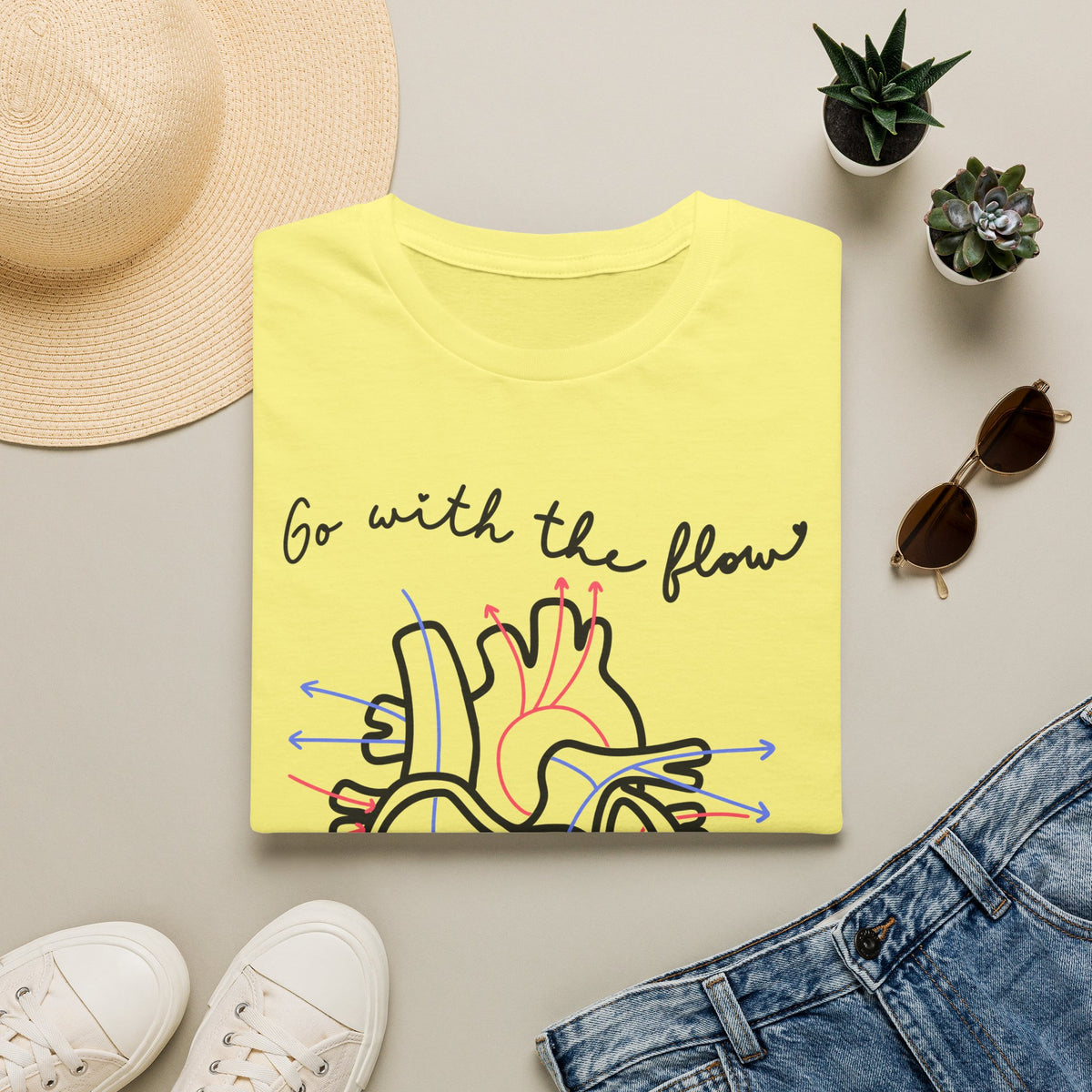 FRONT ONLY Go With The Flow Shirt