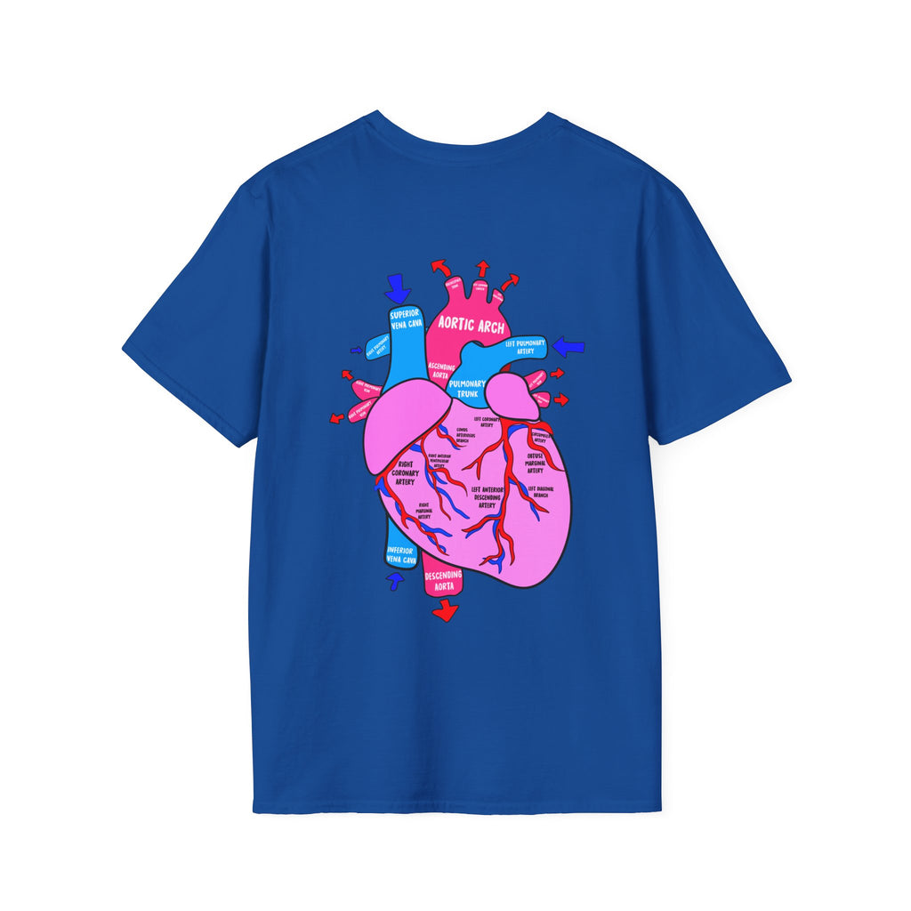 CSICU Labeled Heart Shirt