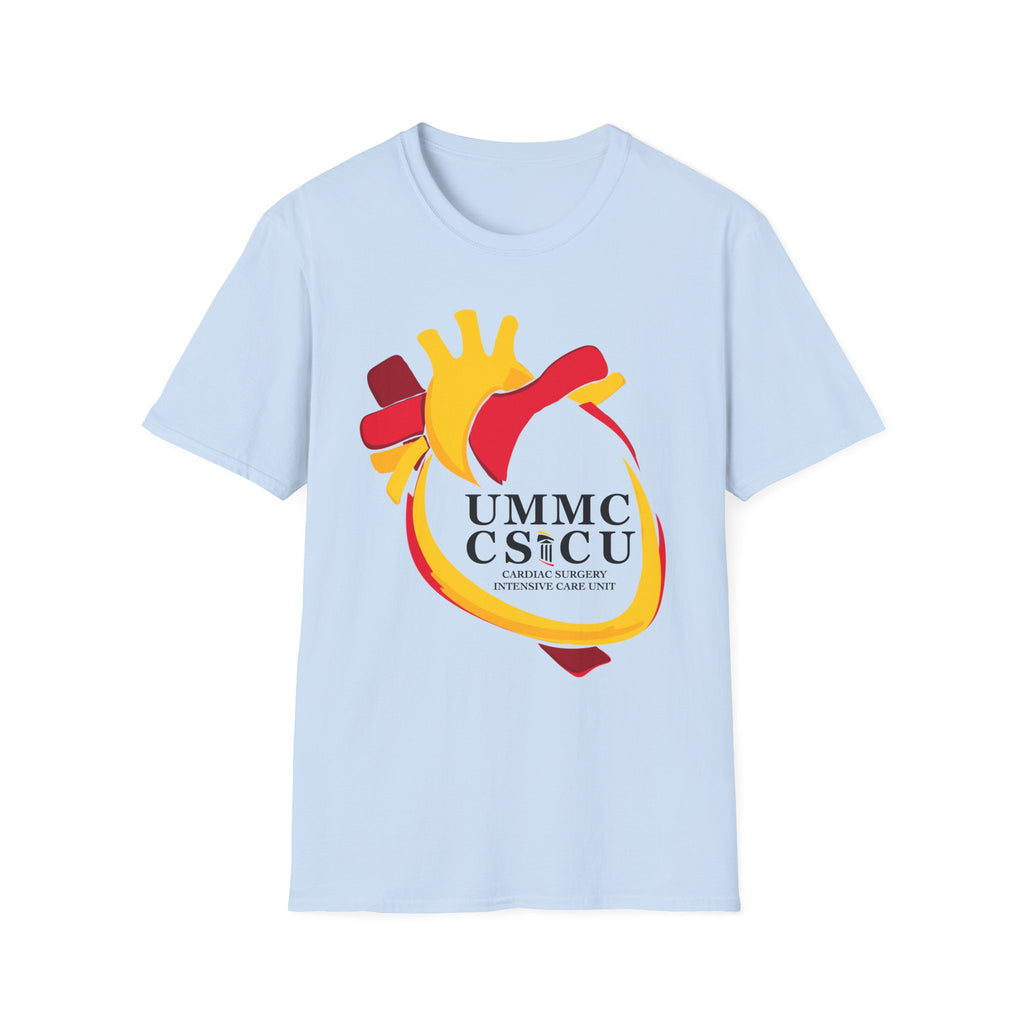 FRONT ONLY CSICU Heart shirt