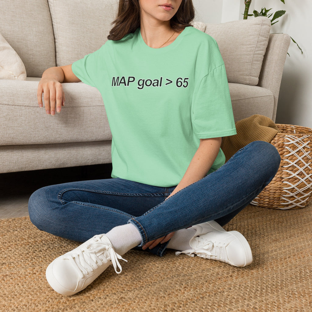 FRONT ONLY MAP Goal > 65 Shirt