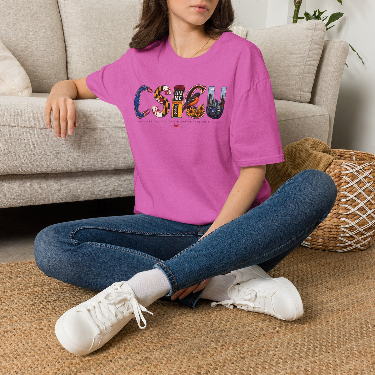 FRONT ONLY Maryland CSICU Shirt