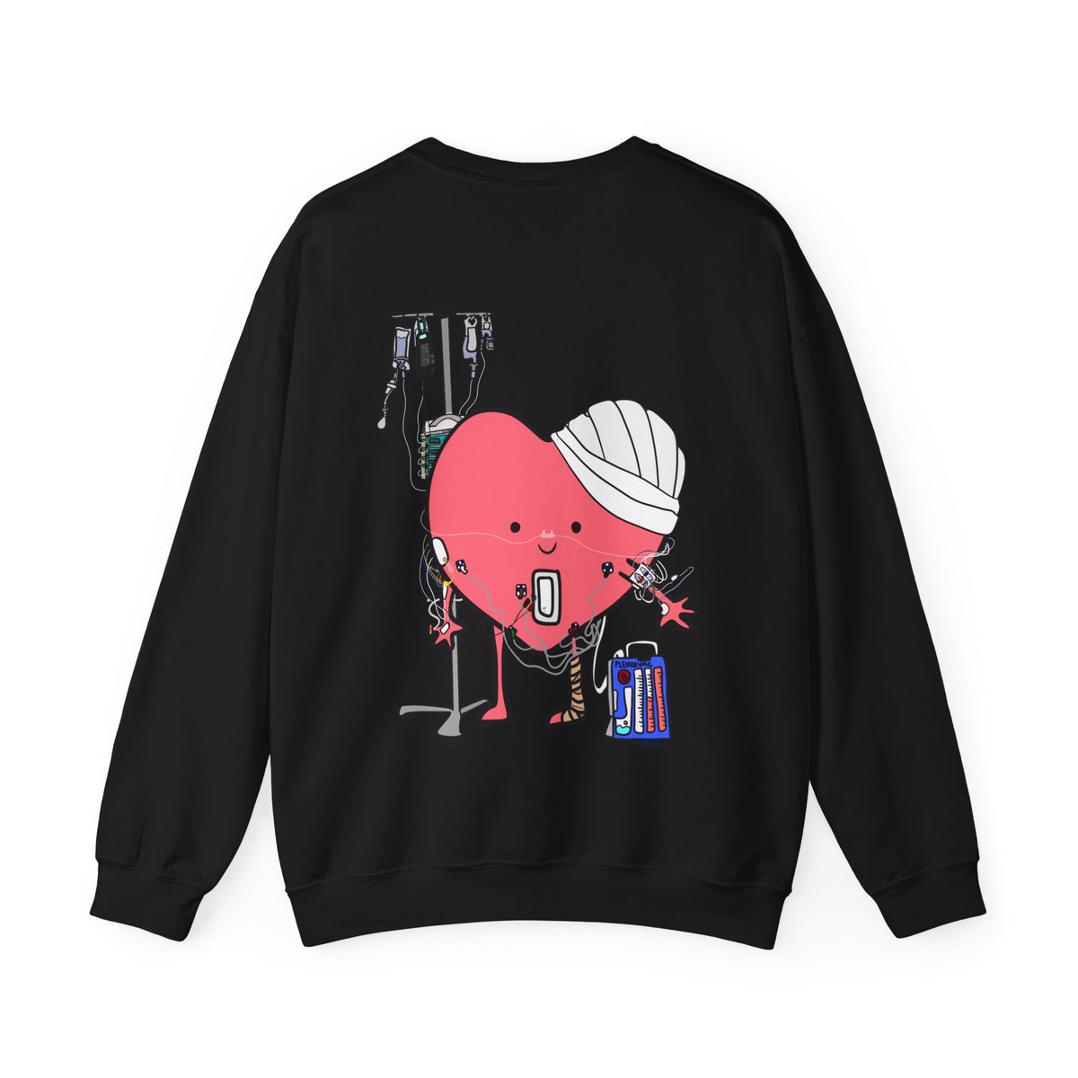 Post Op Heart Sweater