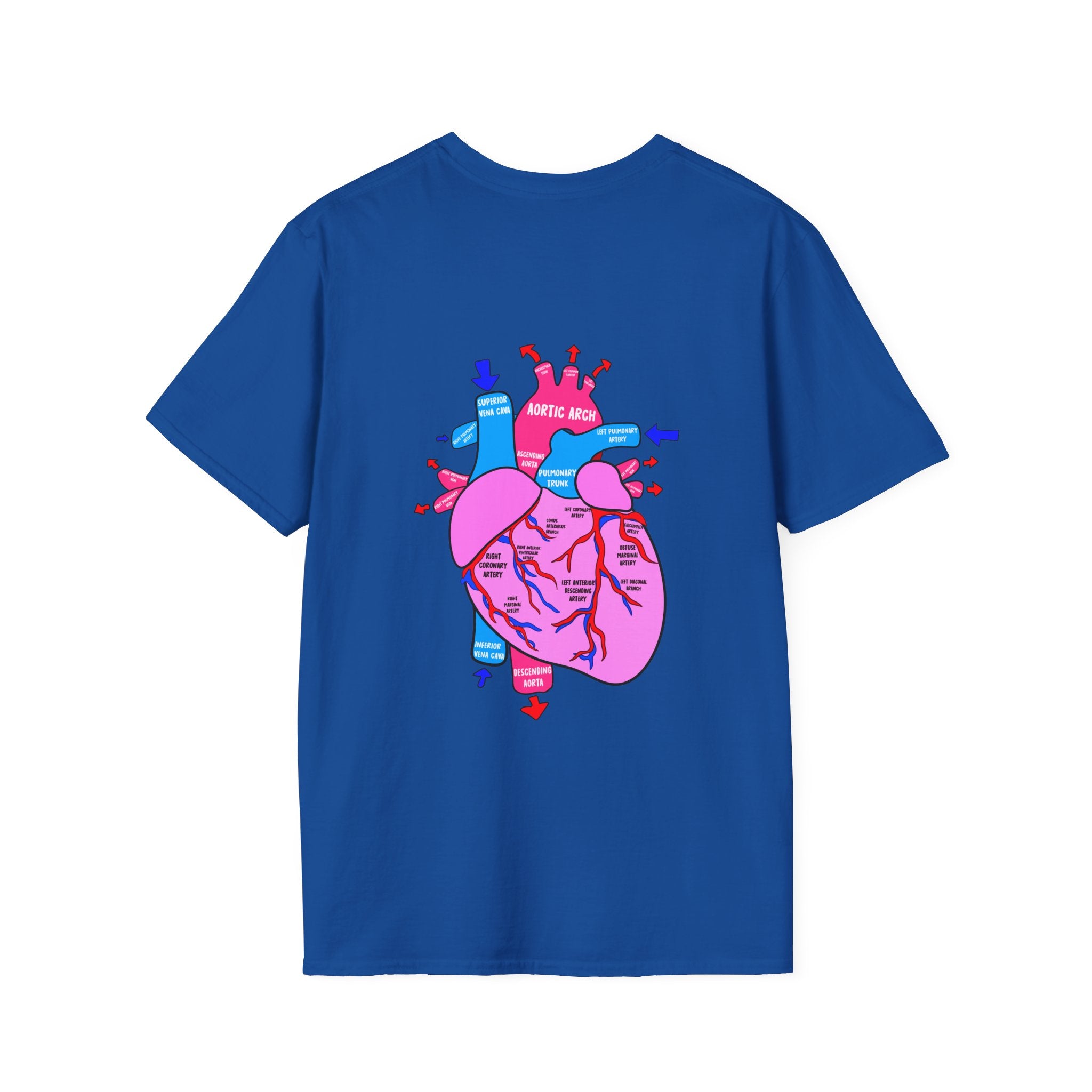 CSICU Labeled Heart Shirt