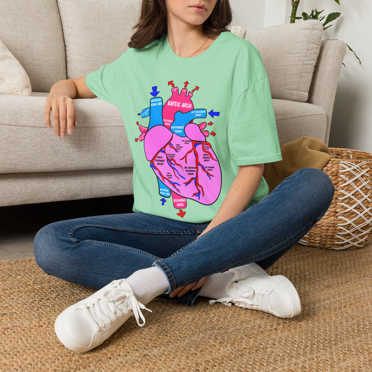 FRONT ONLY Coronary Arteries Shirt