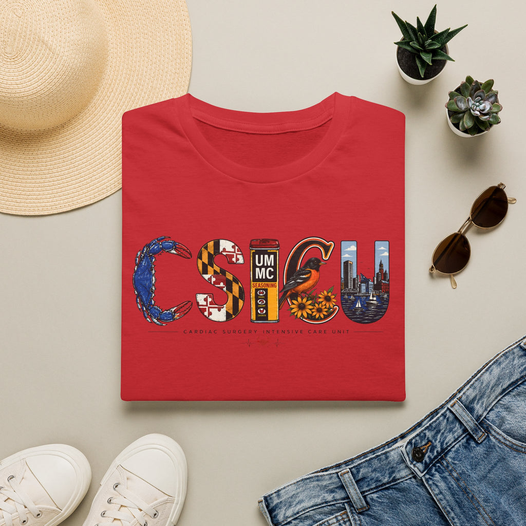 FRONT ONLY Maryland CSICU Shirt