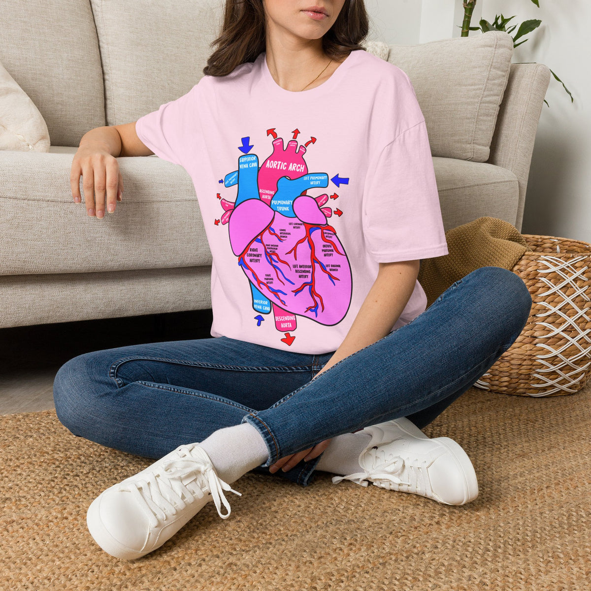 FRONT ONLY Coronary Arteries Shirt