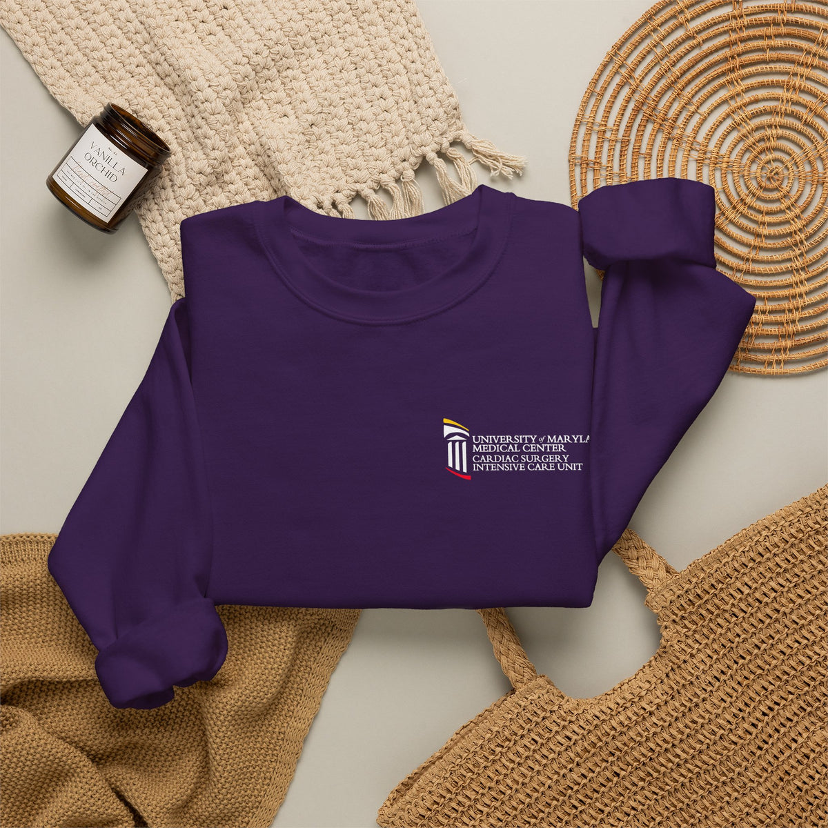 CSICU MD Flag Sweater