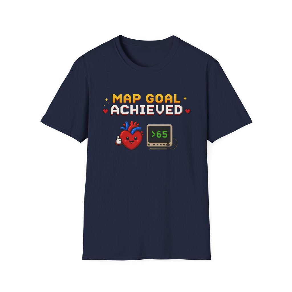 FRONT ONLY MAP Goal Achieved Shirt