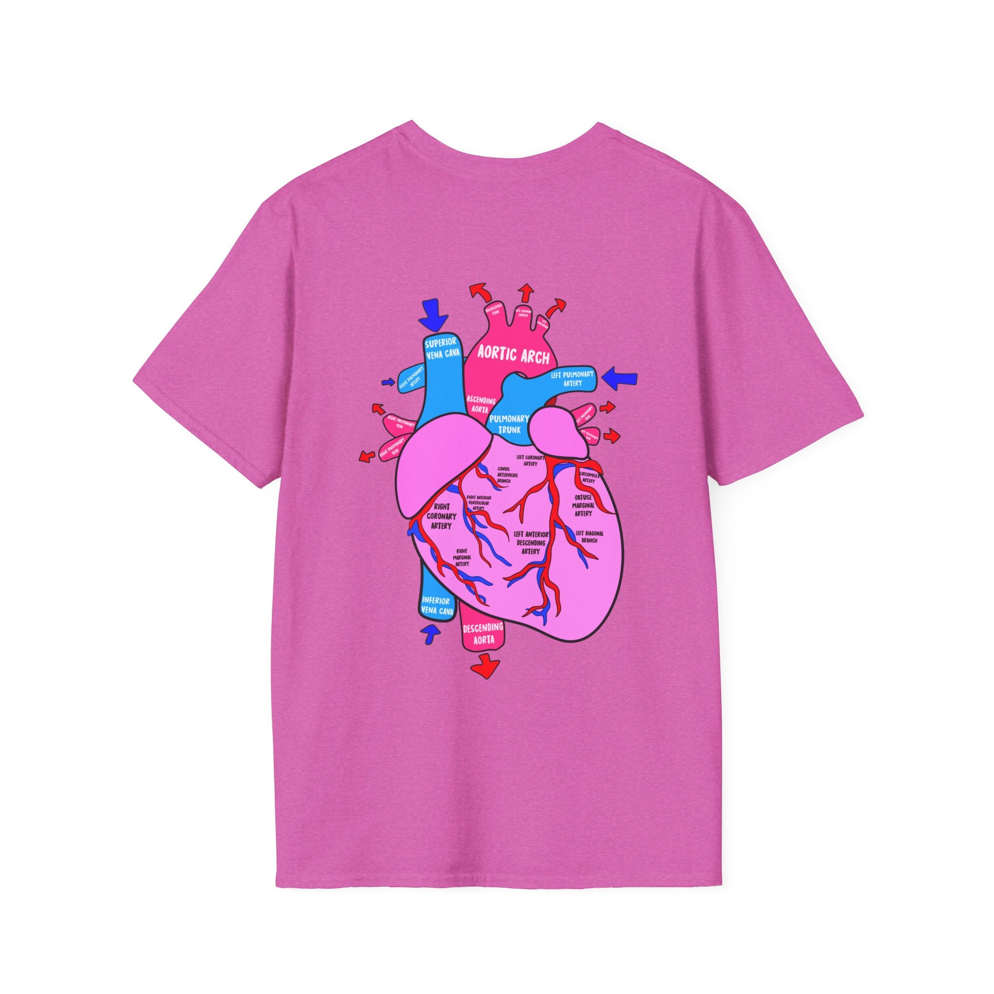 CSICU Labeled Heart Shirt
