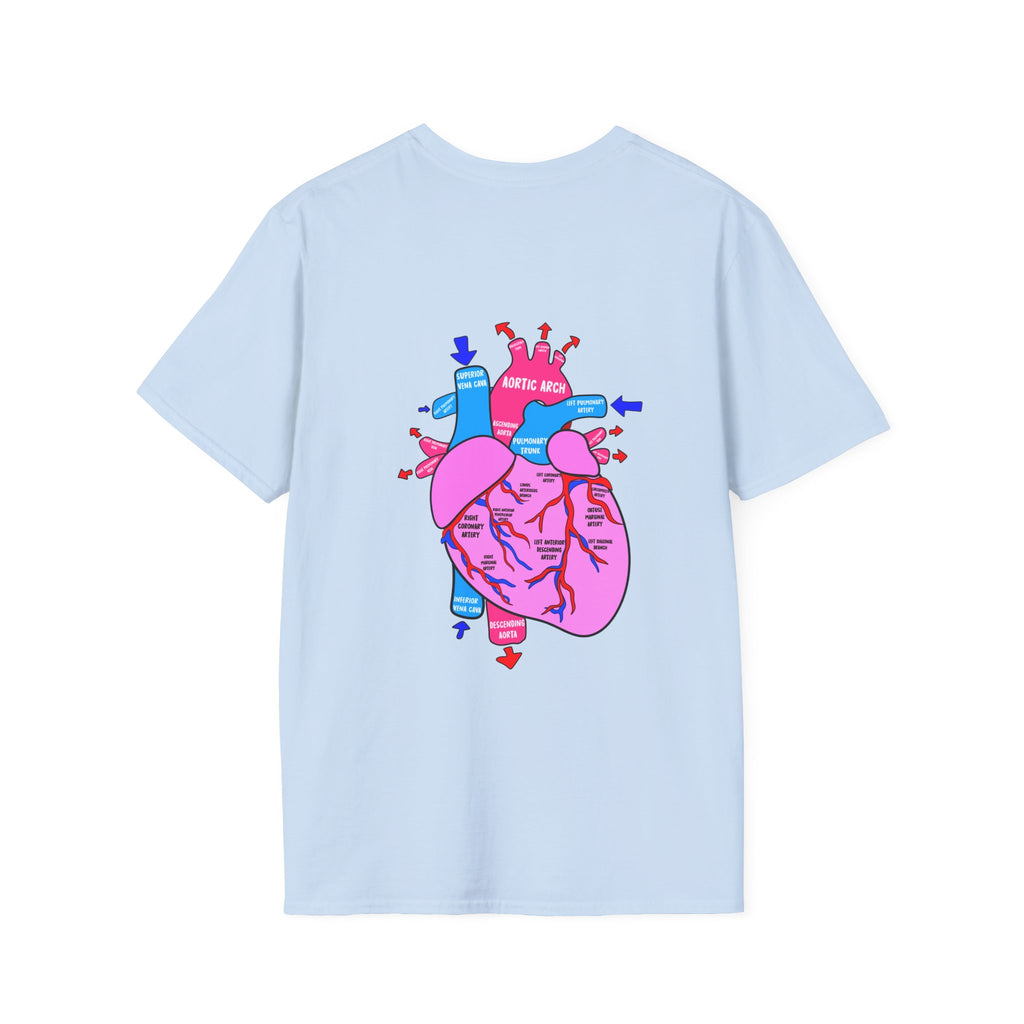 CSICU Labeled Heart Shirt