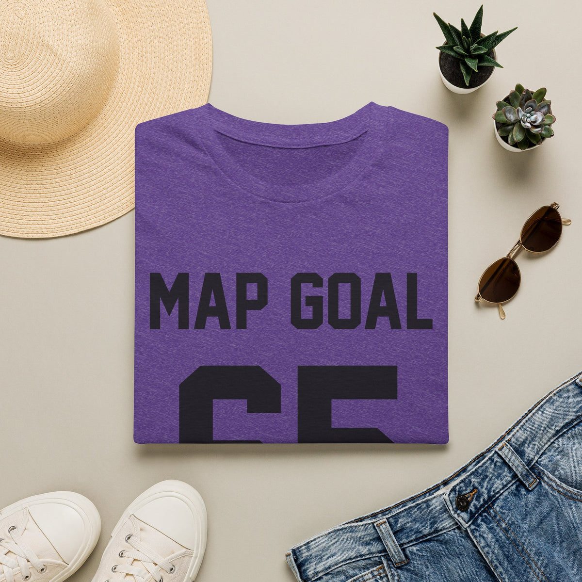 FRONT ONLY MAP Goal 65 Shirt