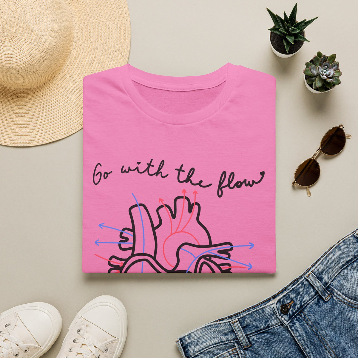 FRONT ONLY Go With The Flow Shirt