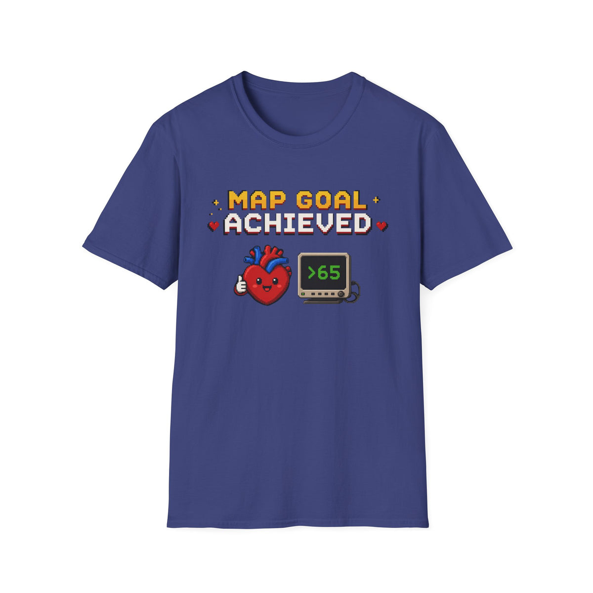 FRONT ONLY MAP Goal Achieved Shirt