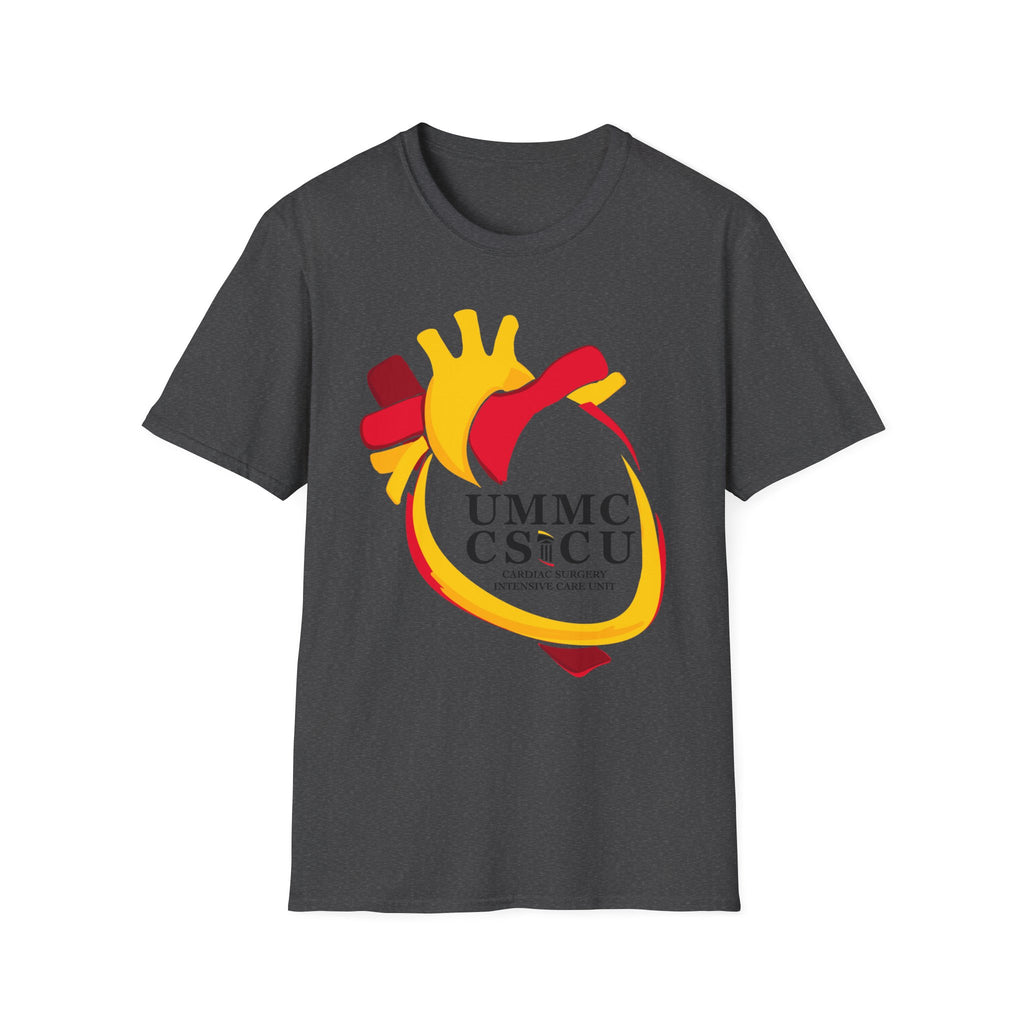 FRONT ONLY CSICU Heart shirt