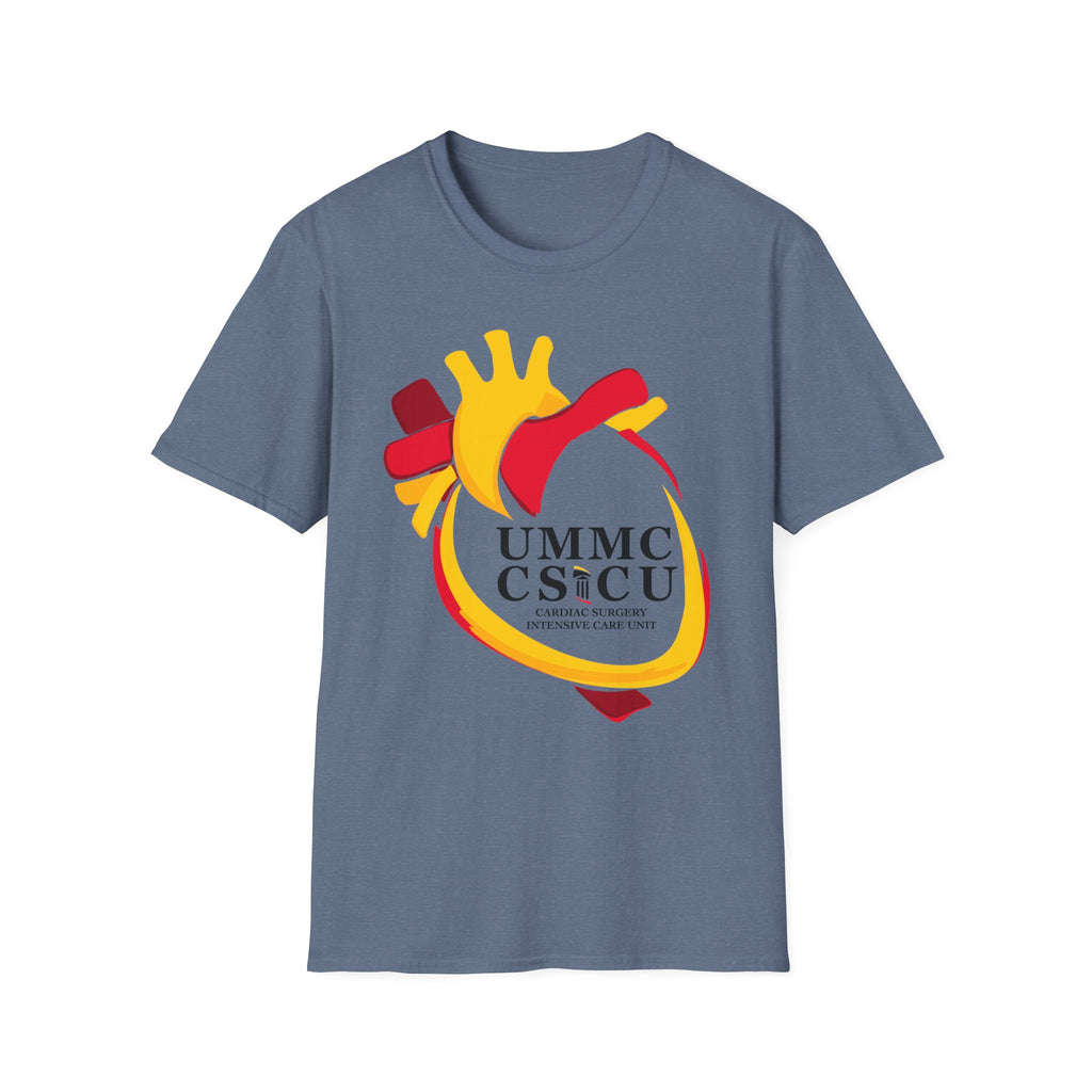 FRONT ONLY CSICU Heart shirt
