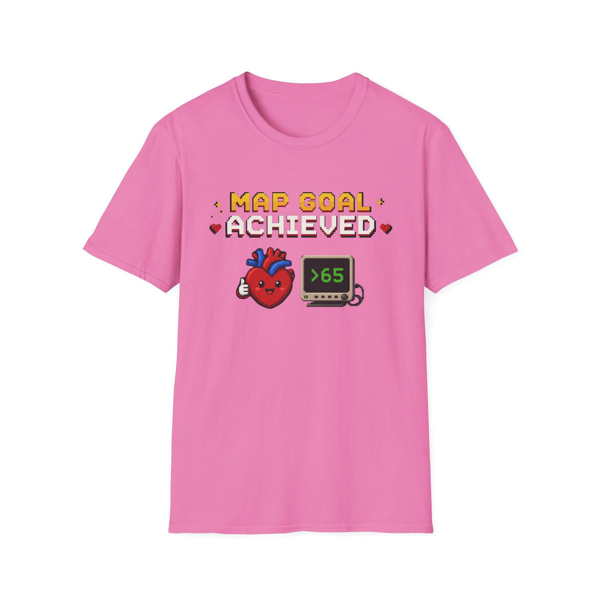 FRONT ONLY MAP Goal Achieved Shirt