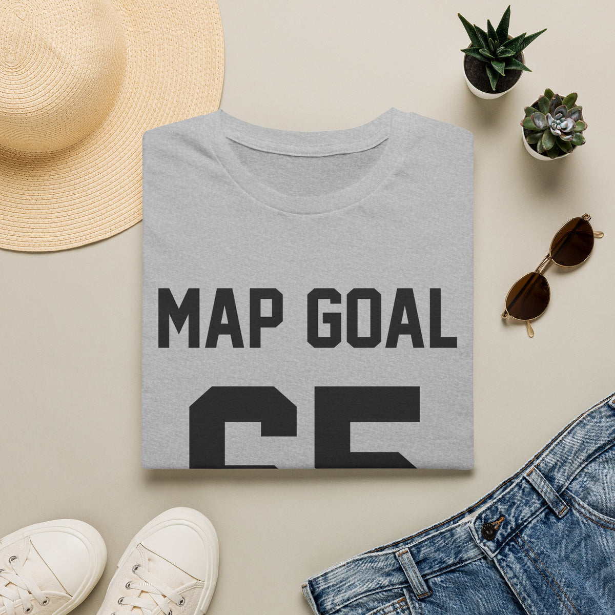 FRONT ONLY MAP Goal 65 Shirt