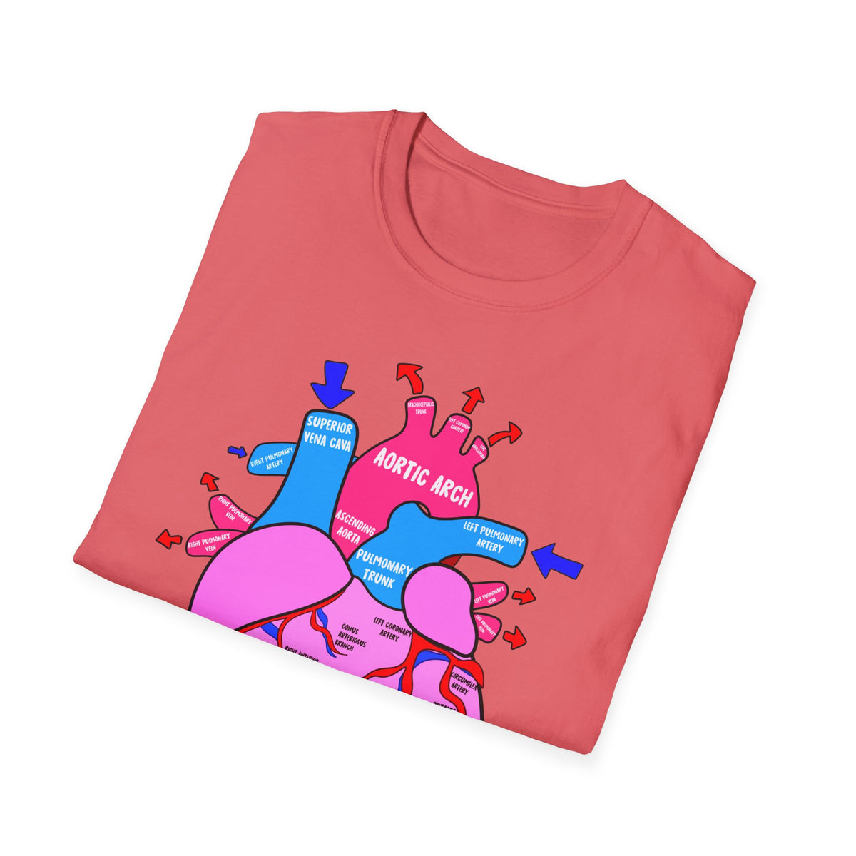 FRONT ONLY Coronary Arteries Shirt