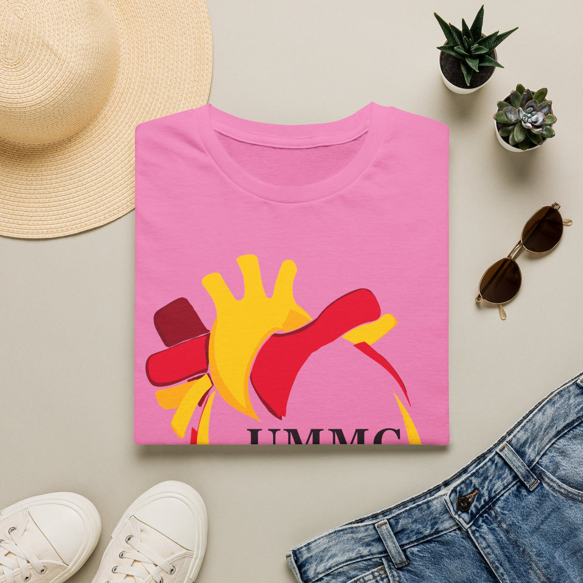 FRONT ONLY CSICU Heart shirt