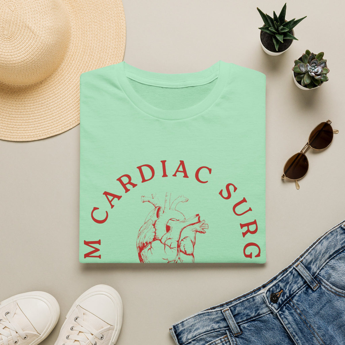 FRONT ONLY Team Cardiac Surgery Shirt