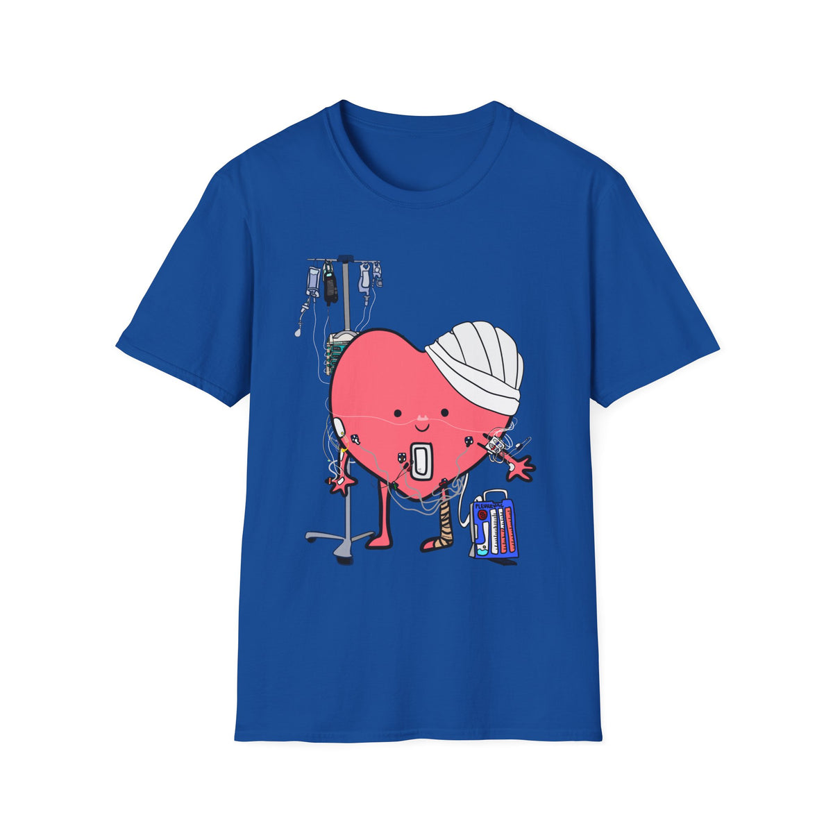 FRONT ONLY Post Op Heart Shirt