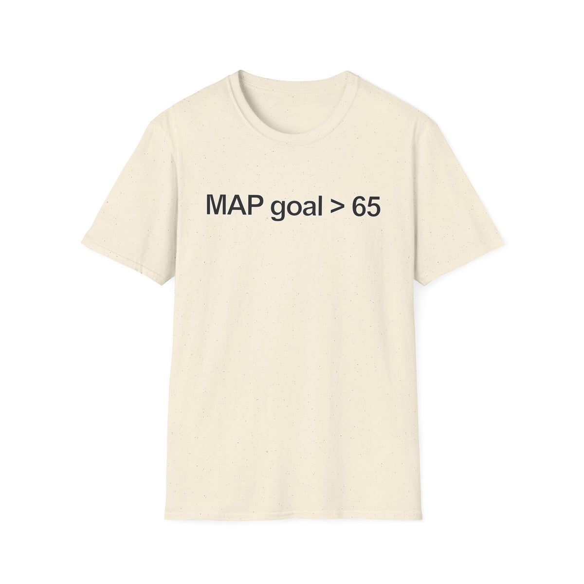 FRONT ONLY MAP Goal > 65 Shirt