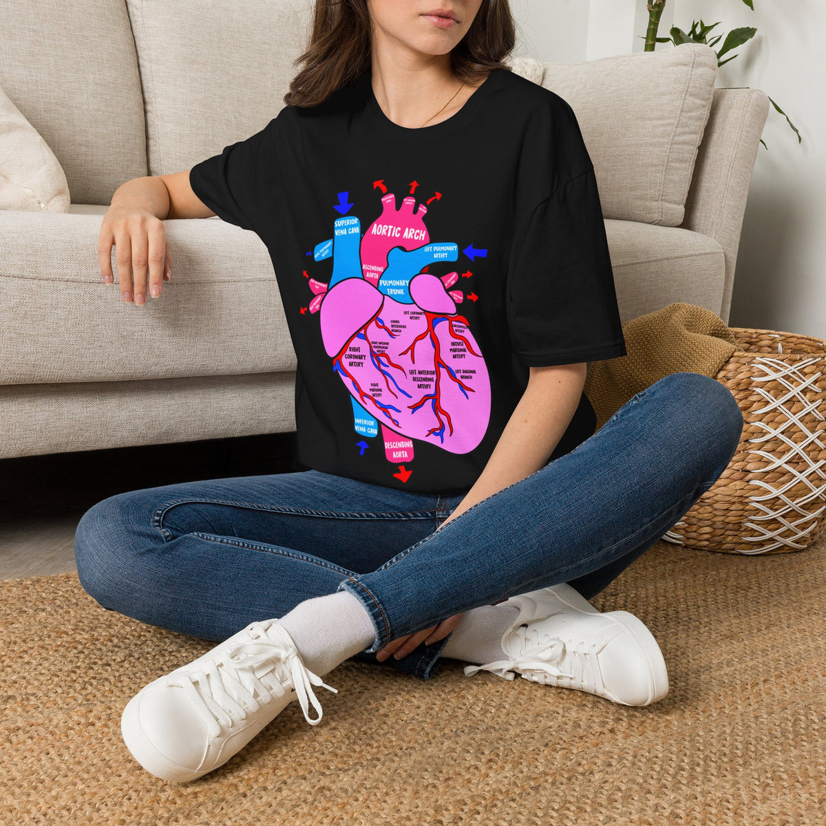 FRONT ONLY Coronary Arteries Shirt