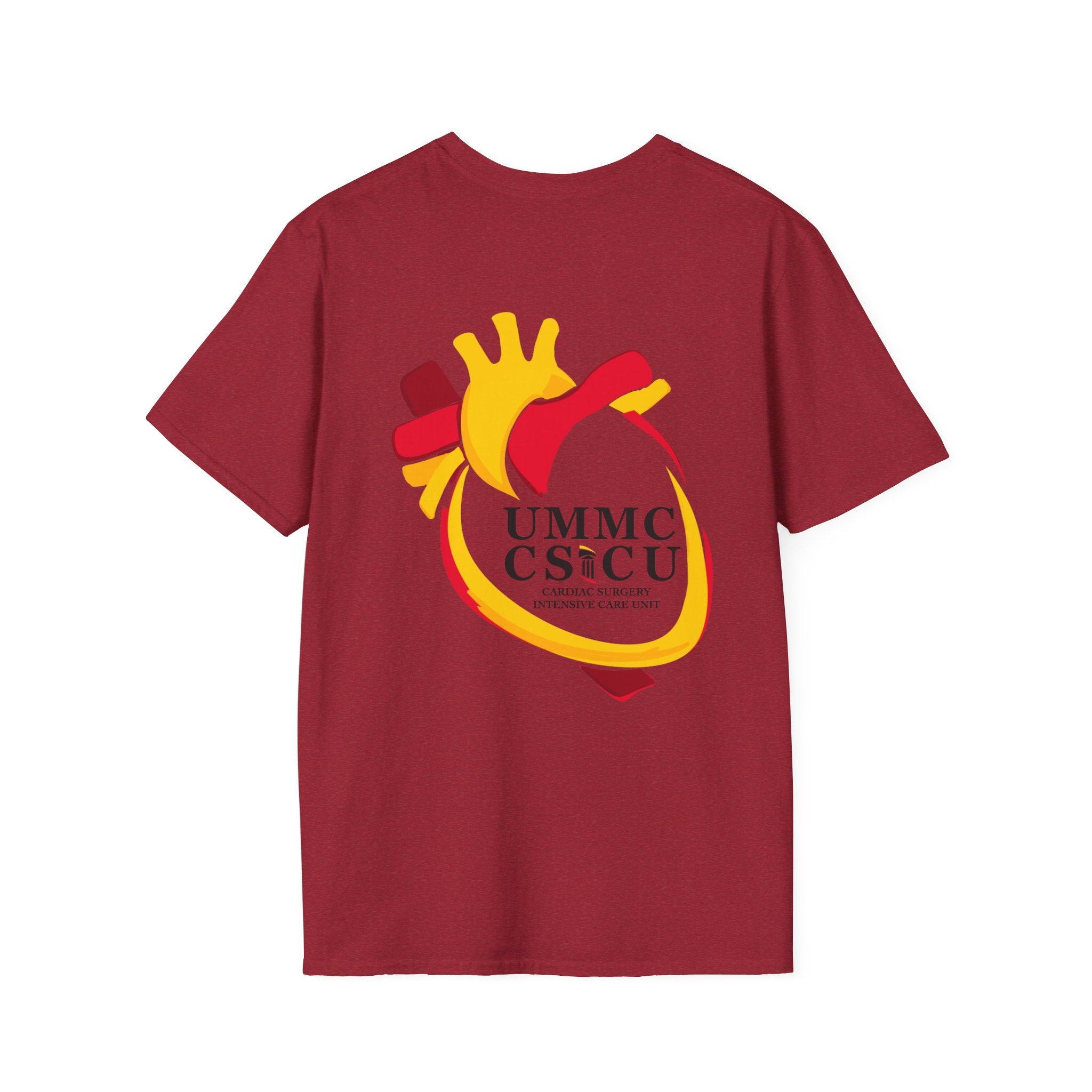 CSICU Heart shirt
