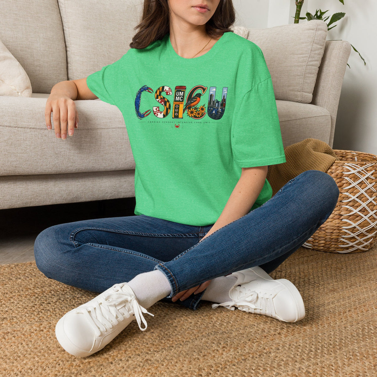 FRONT ONLY Maryland CSICU Shirt