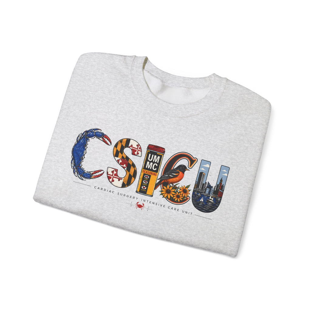 FRONT ONLY Maryland CSICU Sweater