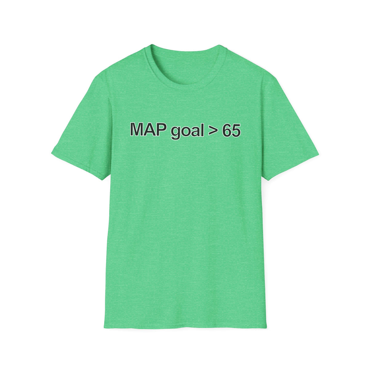 FRONT ONLY MAP Goal > 65 Shirt