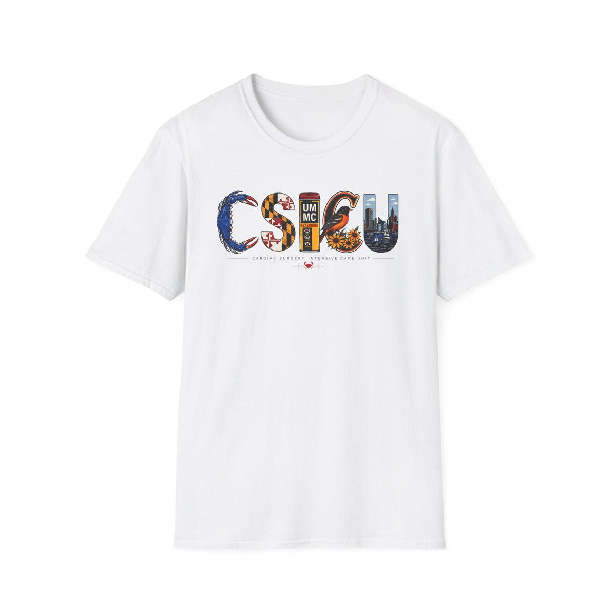 FRONT ONLY Maryland CSICU Shirt