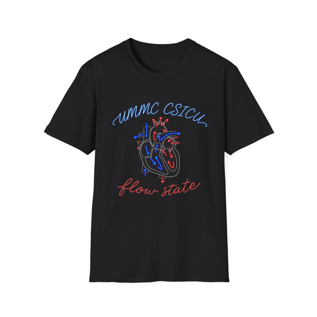 FRONT ONLY CSICU Flow State Shirt