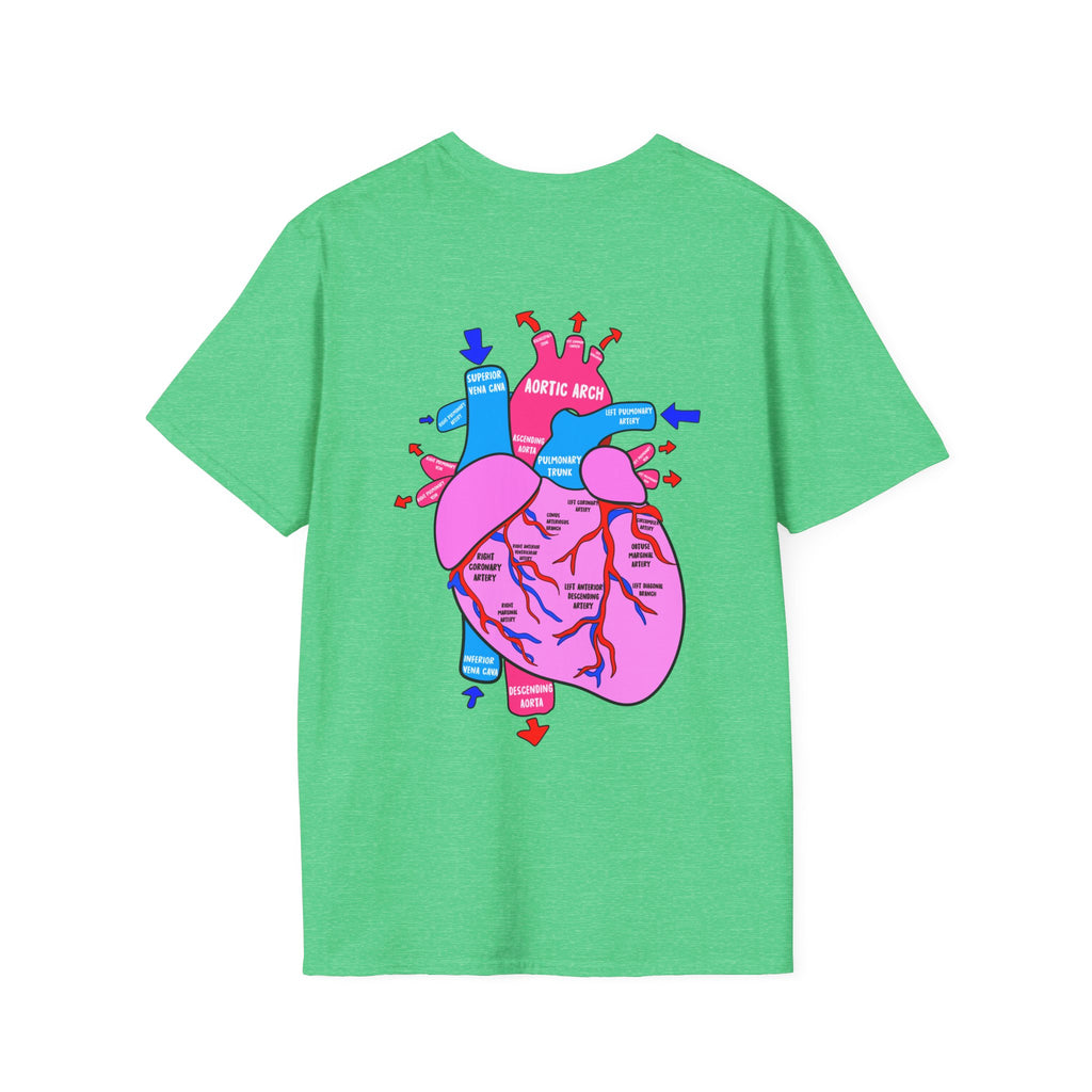 CSICU Labeled Heart Shirt
